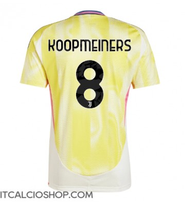 Juventus Teun Koopmeiners #8 Seconda Maglia 2024-25 Manica Corta